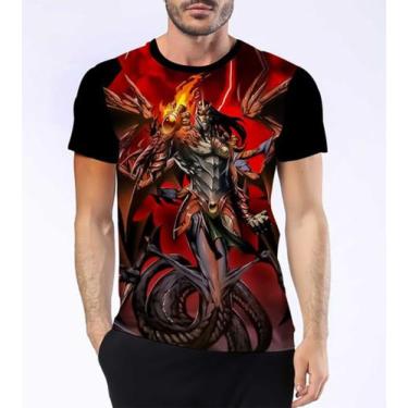 Imagem de Camiseta Camisa Tifão Mitologia Besta Zeus Olimpo Gaia Hd 3 - Dias No