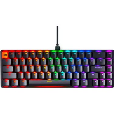 Imagem de Glorious Gaming GMMK 2 - Teclado mecânico TKL - Teclado personalizado 65% - Compacto - Hotswap com interruptores Cherry Mx Style - Incluindo teclas Double Shot e interruptores lineares - Acessórios de