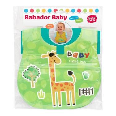 Imagem de Babador Baby Girafinha Verde Dmb5837 Dm Toys