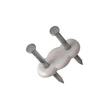 Imagem de Sforplast Fixa Fio Miguelão Duplo Br + Prego 1 8X25-100 Peças