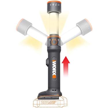Imagem de Worx WX027L.9 Lanterna de LED multifunções de compartilhamento de energia de 20 V (apenas ferramenta)