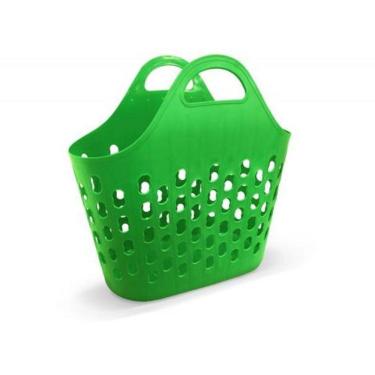 Imagem de Sacola Organizadora Multiuso 43X21X43Cm Verde Arqplast