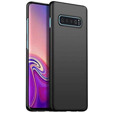 Imagem de Capa Capinha Protetora Para Galaxy S10 Plus Tela De 6.4 Polegadas Case Acr�lica Fosca Ultra Fina, Luxuosa Premium Super Diferente - Danet (Preta)
