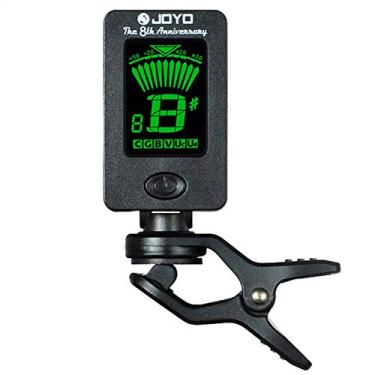 Imagem de ROARINGWILD Tunador de guitarra multifuncional, plástico durável, Acessório para instrumentos musicais