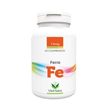 Imagem de Ferro (Fe) 60 comprimidos 14mg - Vital Natus