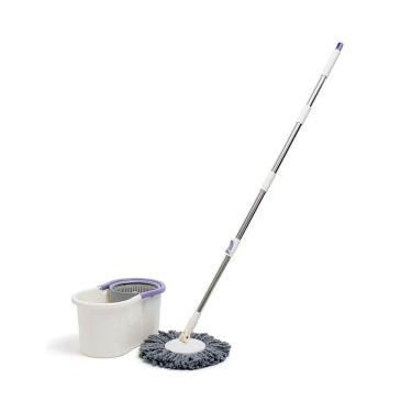 Imagem de Mop Simplo Giro Fit Com Balde E Esfregão De Microfibra