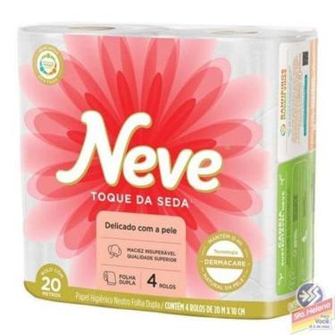 Imagem de Papel Higienico Neve 20M 4Un Dermacare
