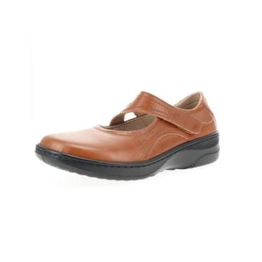 Imagem de Propét Sapatilha feminina Golda Mary Jane, Teca, 7 Wide