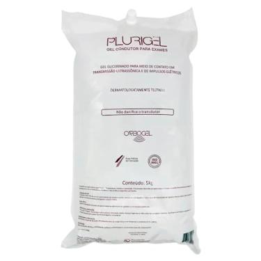 Imagem de Gel Condutor para Ultrassom e Exames Plurigel (CARBOGEL) - Bag com 5kg