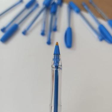 Imagem de Caneta Esferográfica Média Trilux 032 Ponta 1.0 mm - Faber-Castell, Az