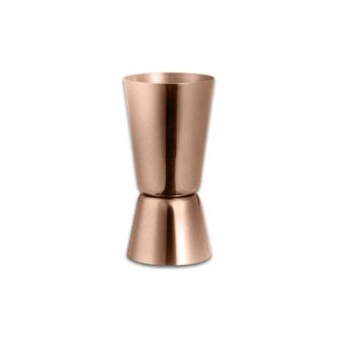 Imagem de Dosador Drink - dosador de bebidas duplo inox 50ml e 25ml Bronze - Roy