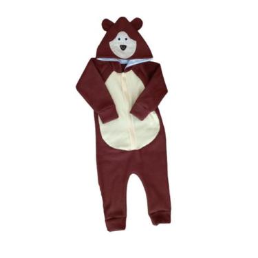 Imagem de Fantasia pijama kigurum soft urso feliz- especiais - Pieretti Modas, G