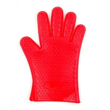 Imagem de Luva termica multiuso de silicone anticalor vermelha - Unyhome, Vermel