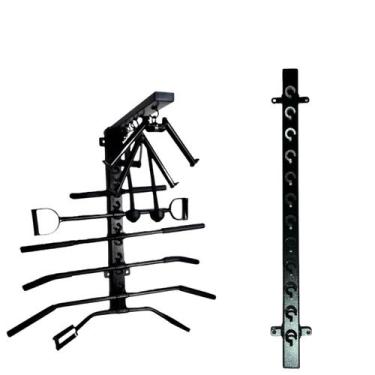 Imagem de Suporte de Parede Puxadores Crossover Academia Expositor - Hartwit