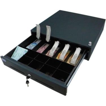Imagem de Gaveta de Dinheiro Manual em Aço Innal, Preto