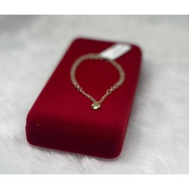 Imagem de 1865820 Pulseira Elo Português Ouro 18k Criança 15cm Pingente Berloque