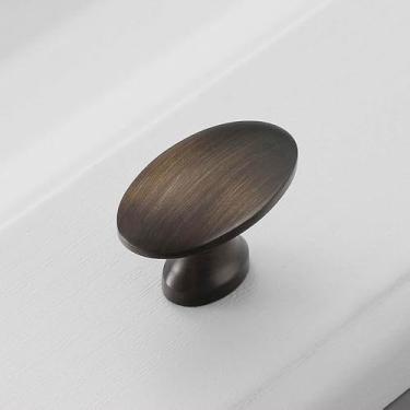 Imagem de Puxador de gaveta de bronze amarelo vintage francês, moderno, simples, dourado, para armário de guarda-roupa, móveis, alça de furo único, bronze, CHINA