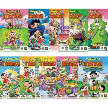 Imagem de Kit Gibi Turma da Mônica Coleção HQ Português 10 un. Panini