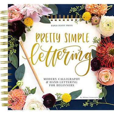 Imagem de Papel de apostila Peony Press Pretty Simple Lettering Beginner