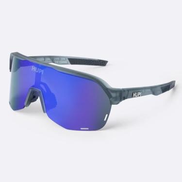 Imagem de Óculos de Sol HUPI Huez Cinza - Lente Azul Espelhado