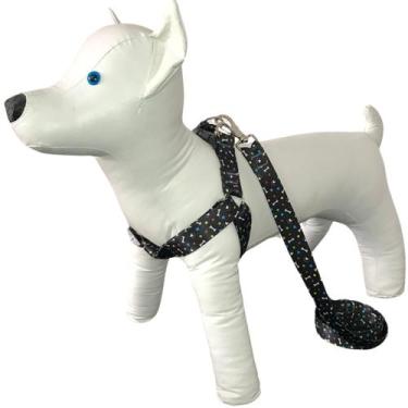 Imagem de Peitoral Com Guia Seda Premium Americano Para Cães n5 - Mirante Pet