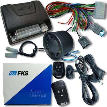Imagem de Alarme Carro Universal Fk902 Sb Chave Canivete E Controle - Fks