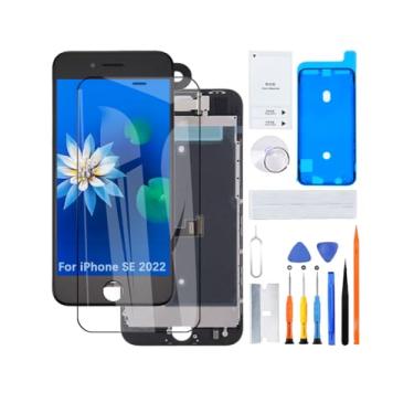 Imagem de Tela para iPhone SE (2022) A2783 A2595 A2785 A2785 A2782 Tela LCD 3D Touch Screen Full HD Digitalizador Montagem da moldura, adesivo impermeável, kits de reparo Novo