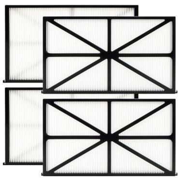 Imagem de FFyan Filtros de limpeza de piscina compatíveis com Hayward Robotic AquaVac, para aspirador de piscina TigerShark, número da peça: RCX70101 (pacote com 4)