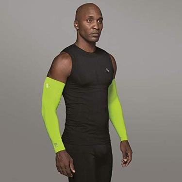 Imagem de Manguito Lupo Adulto Unisex Uv 50+ (Adulto) Tamanho: G | Cor: Lime