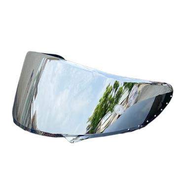 Imagem de CWR-F Shield Uv-protected para SHOEI X14 Z7 NXR X-SPIRIT CWR-1 RF-1200 viseira de capacete de substituição (somente uso em prata)