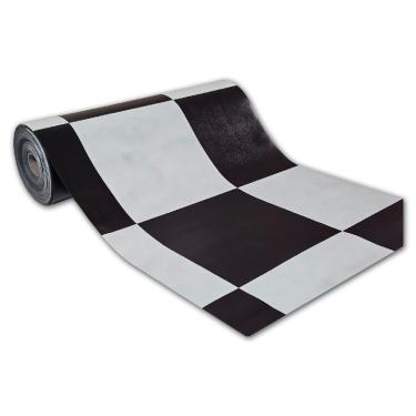 Imagem de Passadeira Em Manta Vinilico Similar Laminado Por Metro Xadrez
