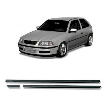 Imagem de Jogo Friso Lateral Gol G3 2pts 1999 00 01 A 2003 6pcs Preto - SP ACESS