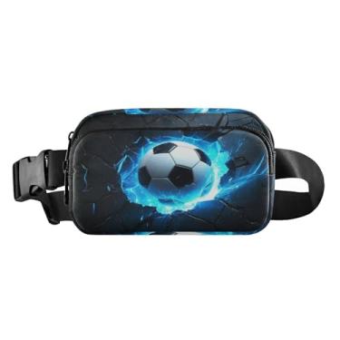 Imagem de Pochetes femininas e masculinas, bolsa de cintura, bolsa transversal, esportiva, corrida, caminhada, pochete para crianças, meninas, meninos, Multi 02, Medium