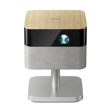 Imagem de Epson Projetor Lifestudio Flex Plus 4K PRO-UHD de estilo de vida portátil, 1.000 lúmens de cor e brilho branco, som da Bose, Google TV, motor triplo 3LCD 3 chips, aplicativo Epson Projection Studio