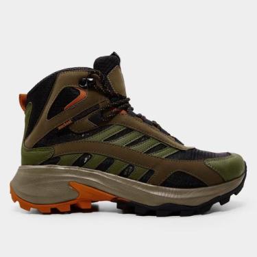 Imagem de Bota Couro Macboot Brisa 02 Masculina, Marrom, Verde, 39