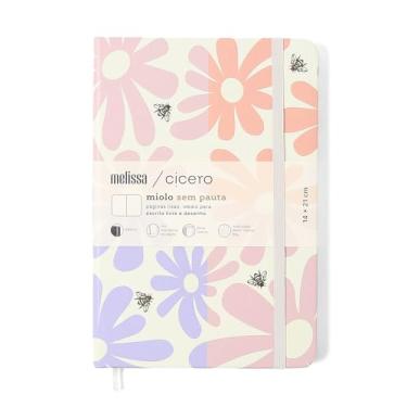 Imagem de CADERNETA CICEROS MELISSA SEM PAUTA 14X21 BLOCK BLOOMY