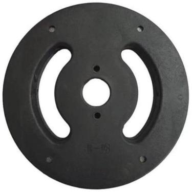 Imagem de Anilha 2Kg Injetada Dúctil Para Treino Academia Peça 2Kg