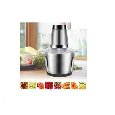 Imagem de Moedor elétrico de carne e vegetais 2 velocidades 2L 800W 220V