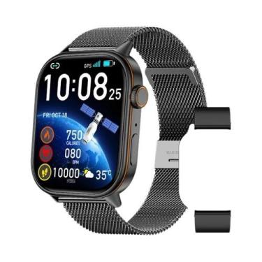 Imagem de Relógio Inteligente Militar Masculino Com Tela AMOLED, Rastreador GPS,