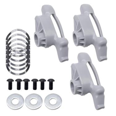 Imagem de HiSport Pacote com 3 Kit de cabeça de montagem de nylon - Compatível com revestimentos para pneu de perfil baixo, peça de cabeça de pato substitui TC184432