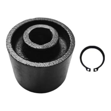 Imagem de Generic Roda de macaco de chão para 3 toneladas e 4 toneladas, acessórios profissionais resistentes e fáceis de instalar, roda dianteira de macaco horizontal, Roda 60mm Furo 20mm