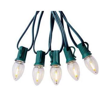 Imagem de Luzes de corda de Natal Brightown C7 Clear LED 100m