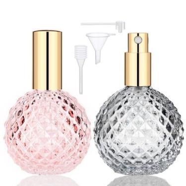 Imagem de Atomizador de perfume Segbeauty Vintage Glass 100mL (pacote com 2)