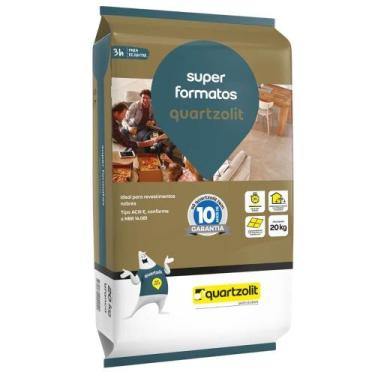 Imagem de Argamassa Super Formatos Branco 20 Kilos - 0280.00000.0020PL - QUARTZO