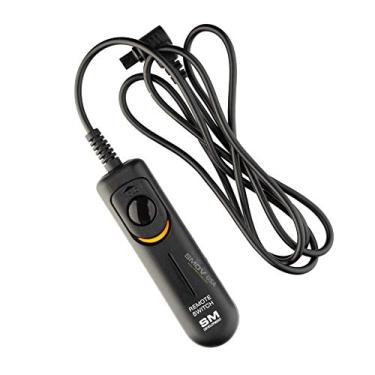 Imagem de Cabo de liberação do obturador remoto SMDV para Canon EOS 1D, 1DS Mark II, III, Mark III, IV, 1DC, 1DX, D30, D60, 10D, 20D, 20DA, 30D, 40D, 50D, 5D, 5D Mark II, III, 7D , Totalmente compatível com Canon RS80N3