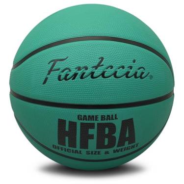 Imagem de Fantecia Bola de basquete tamanho 7, basquete de borracha premium, perfeita para treinamento interno e externo