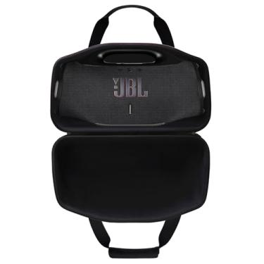 Imagem de Capa para alto-falante LTGEM compatível com alto-falante JBL Boombox 4 portátil à prova d'água, preto (apenas capa)