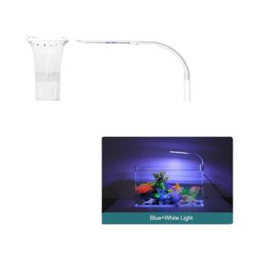 Imagem de Luz LED Super Fina Para Aquário 5W 10W 15W À Prova d'Água Com Clipe Pa