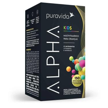 Imagem de Alpha Kids - Puravida 150 Minicápsulas Mastigáveis-Unissex