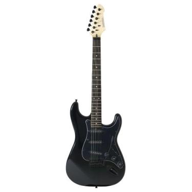 Imagem de Guitarra Rockwave RW50 BK Stratocaster Preta, RW, RW50, UNICA, Stratoc